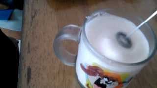 Aerolatte Review Frothing Cold Milk In Under 1 Minute [upl. by Ruthi]