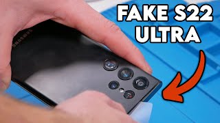 FAKE S22 ULTRA Dont Get Scammed [upl. by Mcnutt]