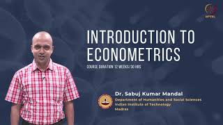 Introduction to Econometrics [upl. by Rae885]