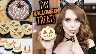 DIY HALLOWEEN TREATS [upl. by Ideih]