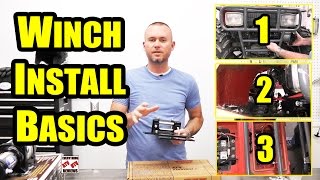 HOW TO INSTALL an ATV WINCH [upl. by Bax]