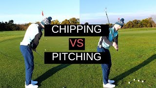 CHIPPING Vs PITCHING  CRAZY DETAIL [upl. by Elkcim]