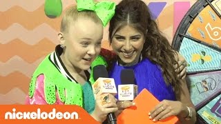 JoJo Siwa Jacob Sartorius amp More On the Kids Choice Awards Orange Carpet  Nickelodeon KCA 2017 [upl. by Eerahc]