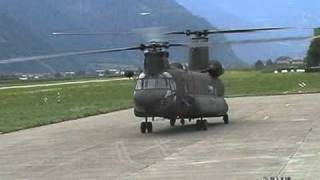 CH47 in take off [upl. by Ahsenat]