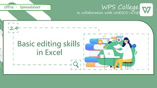 WPS Office Excel 24 Basic editing skills in WPS Spreadsheet Tutorial [upl. by Dita334]