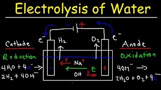 Electrolysis of Water  Electrochemistry [upl. by Dorree]