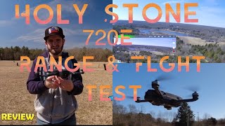 Holy Stone 720E flight amp Range Test 1 holystone fleabagfpv [upl. by Tibbitts735]