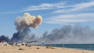 Ucraina il fronte sud orientale ancora bombardamenti [upl. by Nidnerb542]