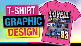 How to Design a TShirt in Adobe Illustrator and Photoshop [upl. by Maura]