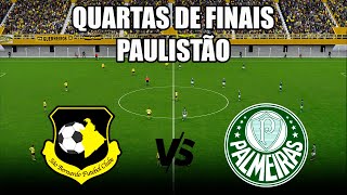 Sao Bernardo x Palmeiras  TRANSMISSAO AO VIVO  CAMPEONATO PAULISTA 2025 [upl. by Yliram]