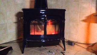 Vermont Castings  Defiant Encore Wood Burning Stove [upl. by Itnuahsa623]