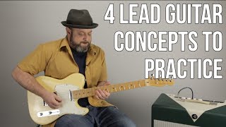 4 Lead Guitar 4 Techniques to MASTER [upl. by Aihsel]