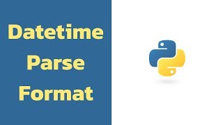 Parsing and Formatting Dates in Python With Datetime [upl. by Ellehsat880]