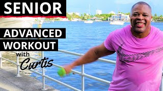 SENIOR WORKOUT ADVANCED Exercise for seniors amp beginners Senior fitness thats fun amp effective [upl. by Lerrehs644]