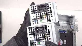 Dell Optiplex 7070 Power Supply Upgrade Replace [upl. by Lehcar]