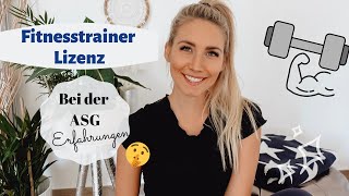 Alles über meine FitnesstrainerAusbildung I Akademie für Sport amp Gesundheit [upl. by Lenzi60]