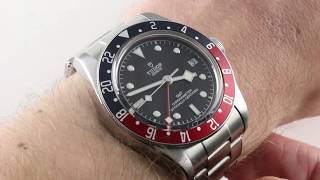 Tudor Black Bay GMT 79830RB Luxury Watch Review [upl. by Idnem]