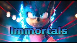 Sonic Movie 「AMV」 MMV  Immortals [upl. by Ellennahs]