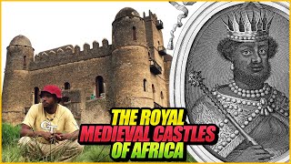 The Royal Medieval Castles of Africa  Visiting Gondar Ethiopia [upl. by Whitnell]