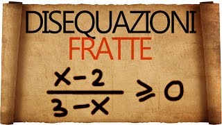 Disequazioni Fratte e Disequazioni con Prodotti [upl. by Lambard]