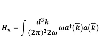 Quantization Of A Free Real Scalar Field  Quantum Field Theory [upl. by Notreve]