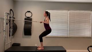 Full Body Flow  Pilates Tower Workout 1 No Props Needed [upl. by Jim]