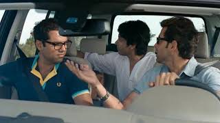 ZNMD  Fighting Scene Hrithik Farhan Abhay [upl. by Malinde]