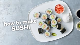 How to make sushi [upl. by Yrelav]